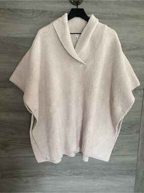 Barefoot Dreams CozyChic Poncho Sweater